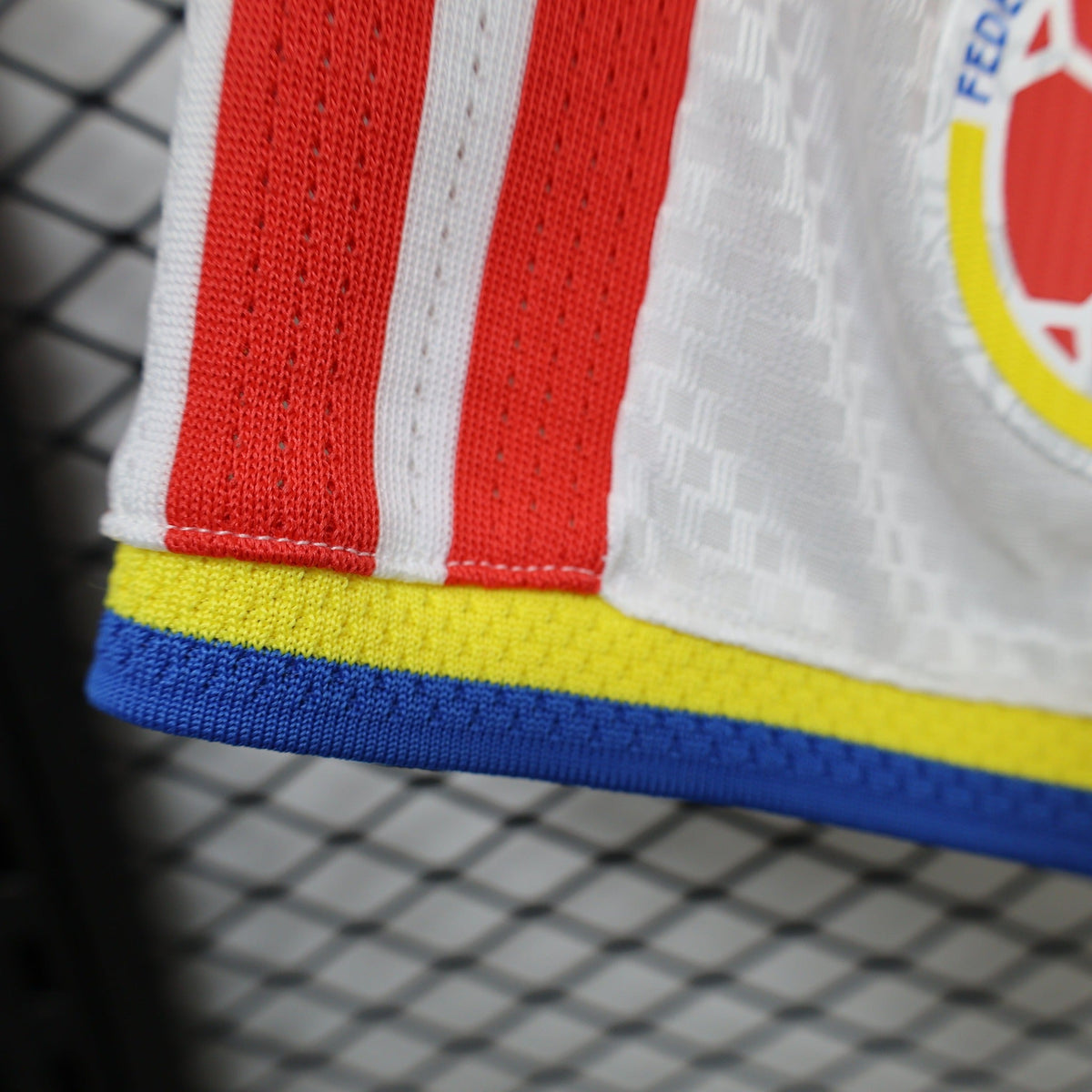 Colombia 2026/27 Home Soccer Shorts – Player Edition