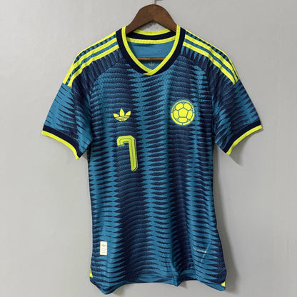 Colombia 2026 World Cup Away Soccer Jersey – Player Edition