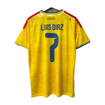 Colombia 2026 World Cup Home Soccer Jersey