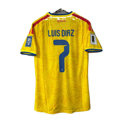 Colombia 2026 World Cup Home Soccer Jersey – Player Edition