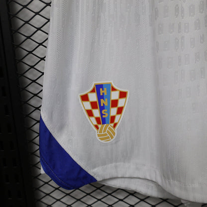 Croatia 2026/27 Home Soccer Shorts – Player Edition