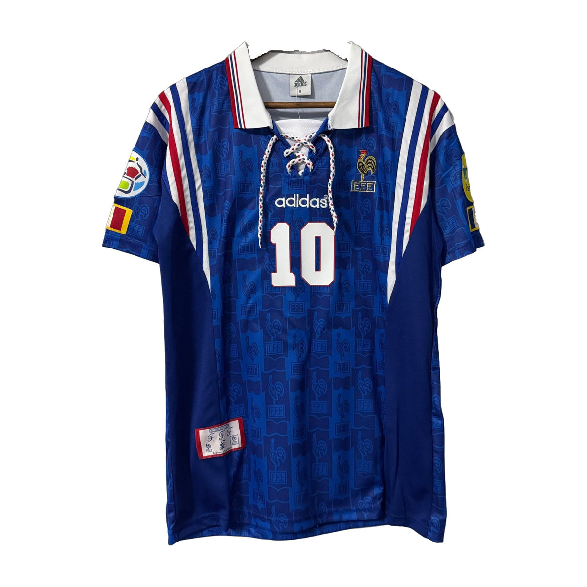 France 1996 Home Retro Soccer Jersey