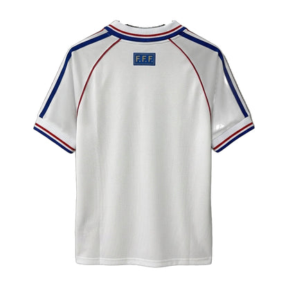 France 1998 World Cup Away Retro Soccer Jersey