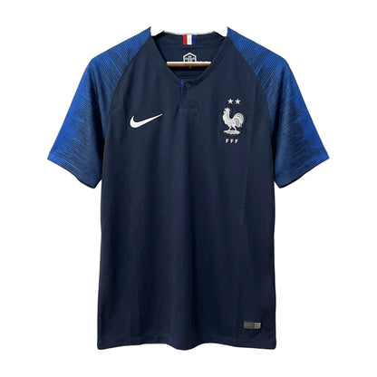 France 2018 World Cup Home Retro Soccer Jersey