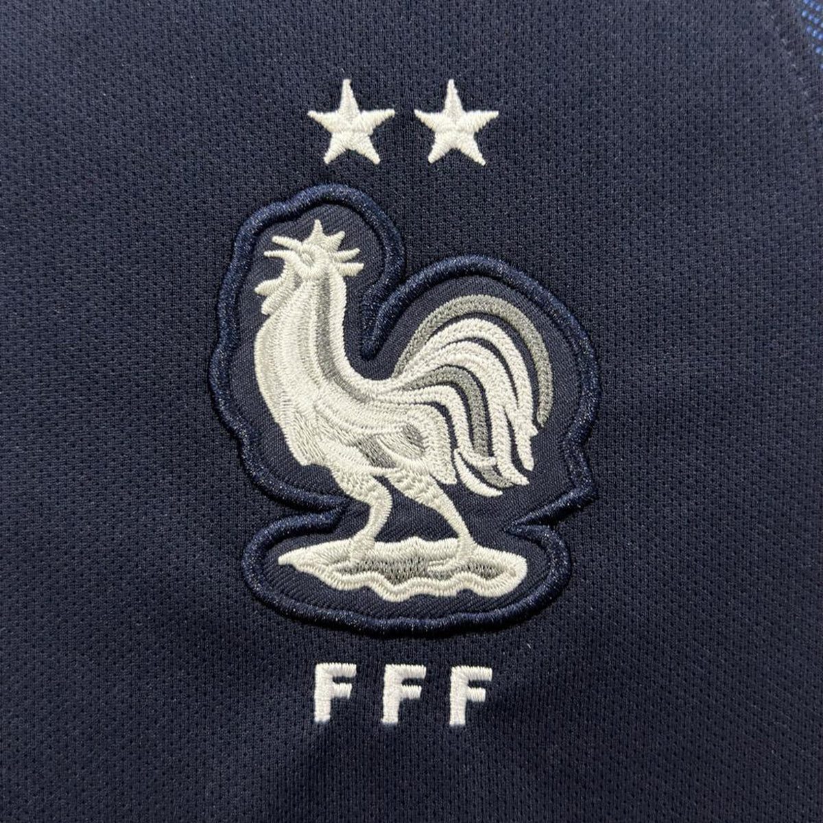 France 2018 World Cup Home Retro Soccer Jersey