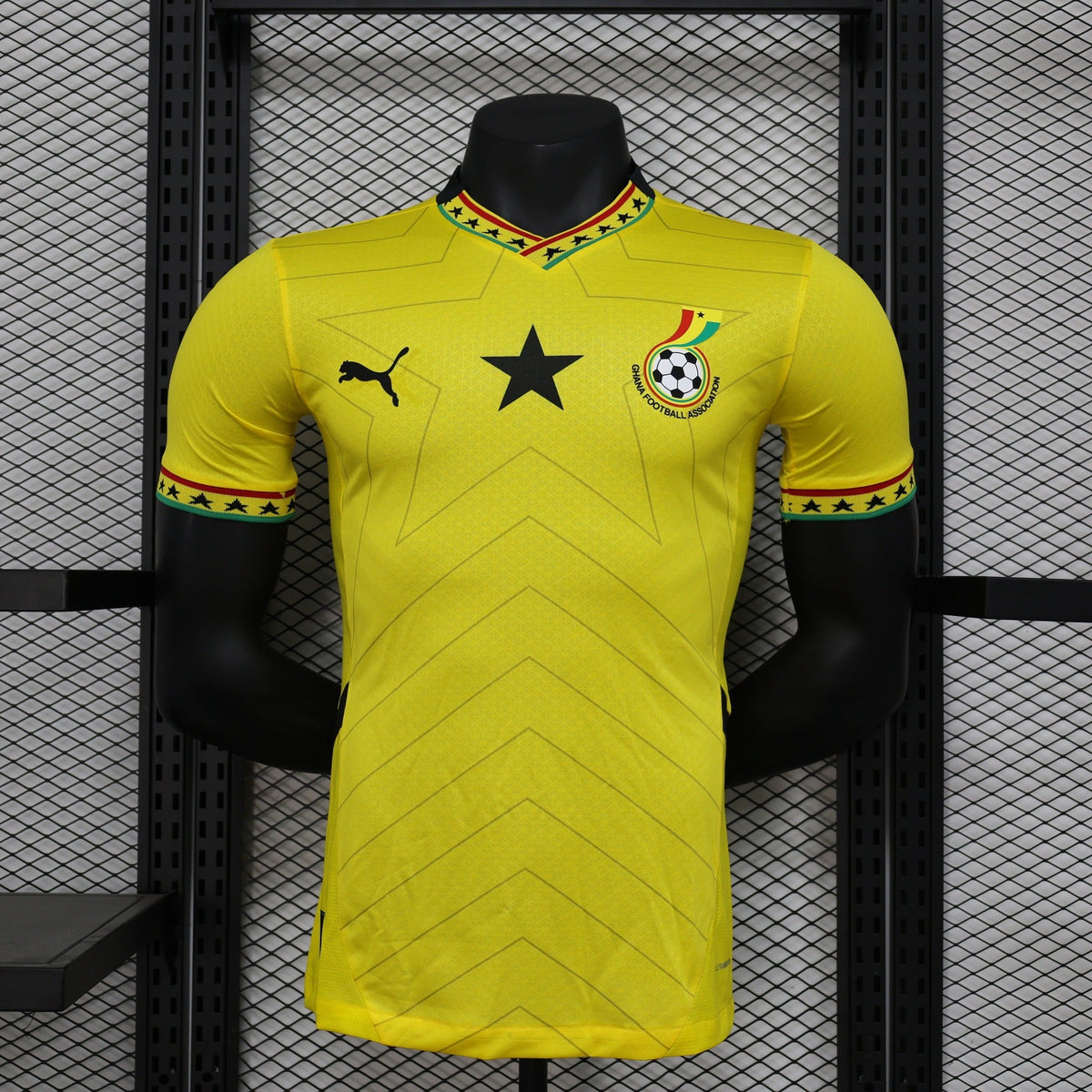 Ghana 2025 Home Soccer Jersey – Player Edition