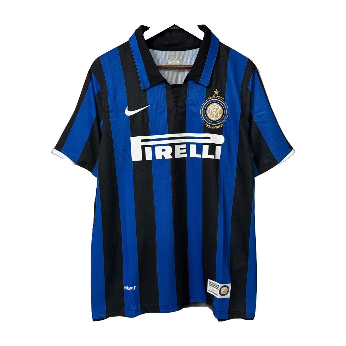 Inter Milan 2007/08 Home Retro Soccer Jersey
