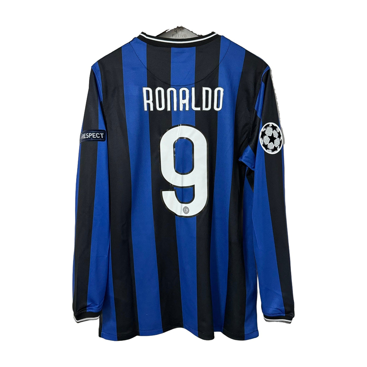 Inter Milan 2009/10 Home (UCL Final) Long-Sleeve Retro Soccer Jersey