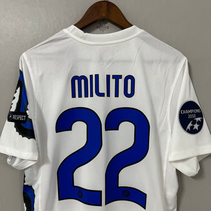 Inter Milan 2010/11 Away Retro Soccer Jersey