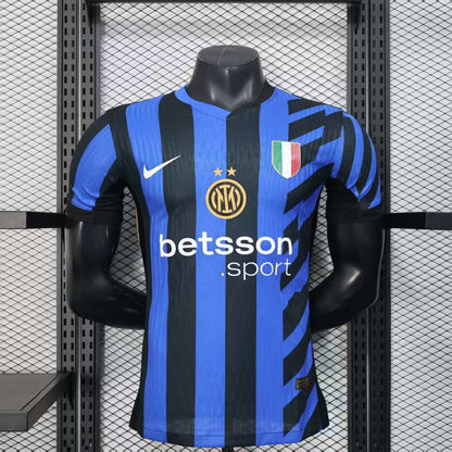 Inter Milan 2024/25 Home Soccer Jersey – Player Edition