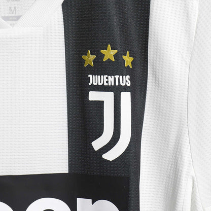 Juventus 2018/19 Home Long-Sleeve Soccer Jersey – Player Edition