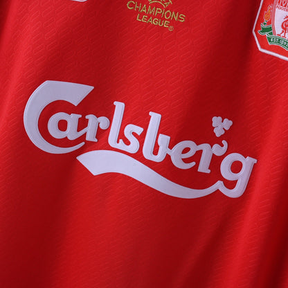Liverpool 2004/05 Home Retro Soccer Jersey