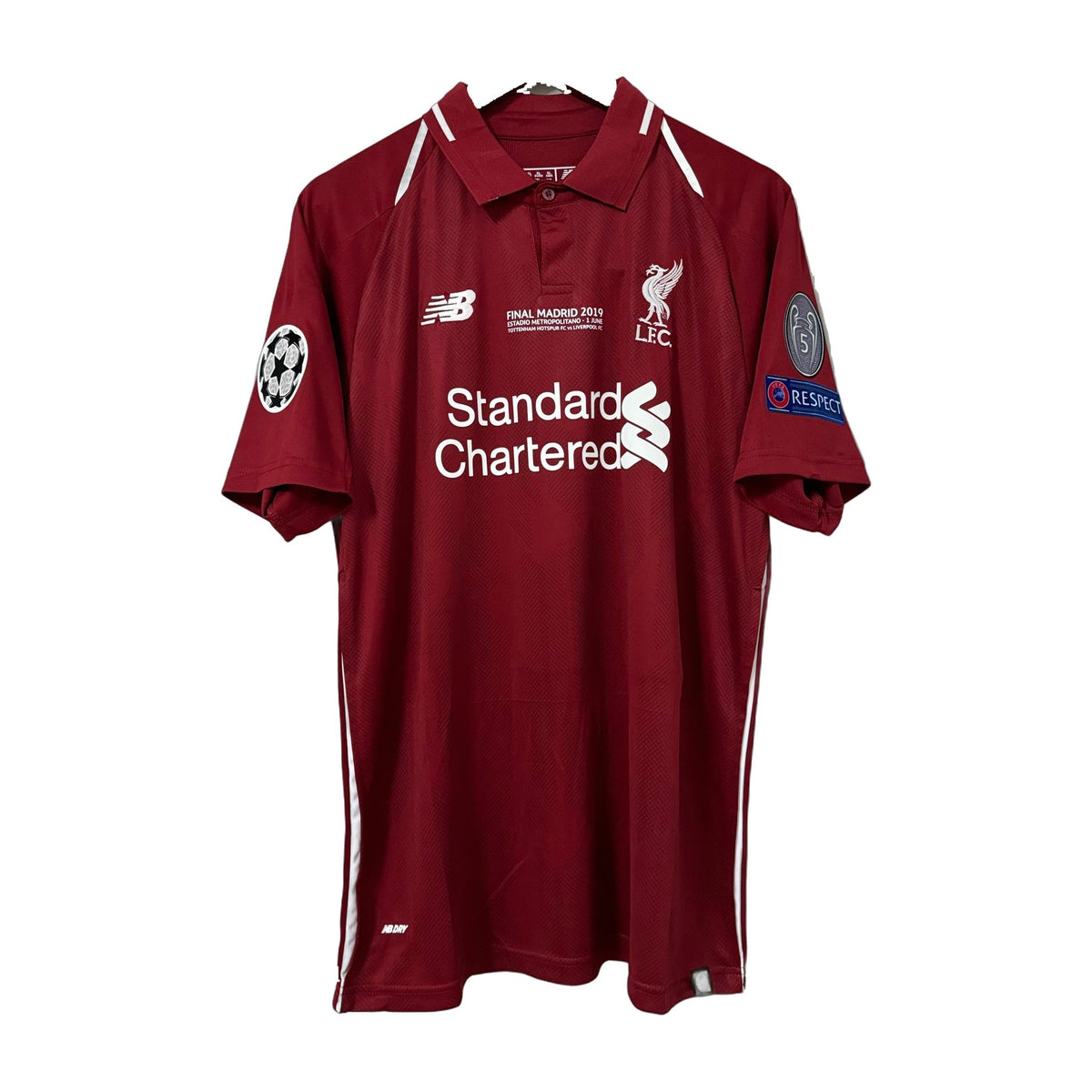 Liverpool 2018/19 Home (UCL Final) Soccer Jersey