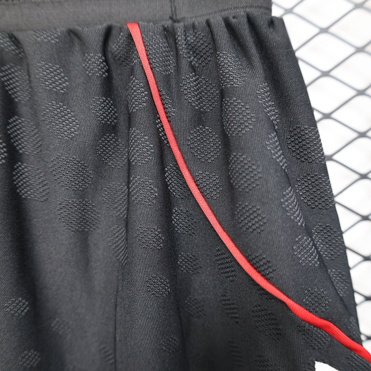 Liverpool 2025/26 Away Black Soccer Shorts – Player Edition