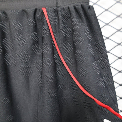 Liverpool 2025/26 Away Black Soccer Shorts – Player Edition