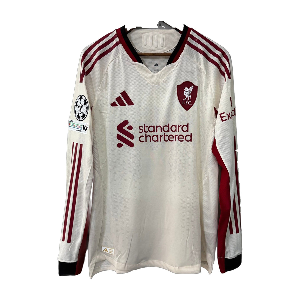Liverpool 2025/26 Away Long-Sleeve Soccer Jersey – Player Edition