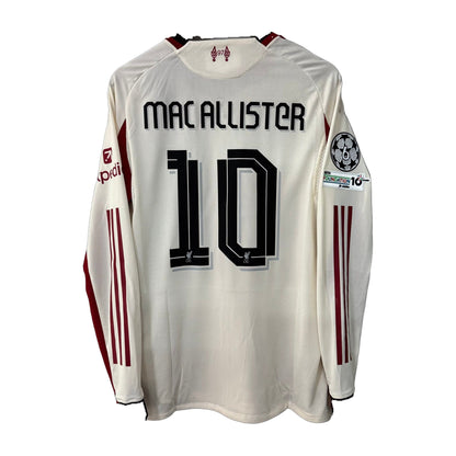 Liverpool 2025/26 Away Long-Sleeve Soccer Jersey – Player Edition