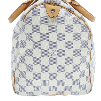 LOUIS VUITTON Damier Azur Speedy 30 Hand Bag LV DU2029