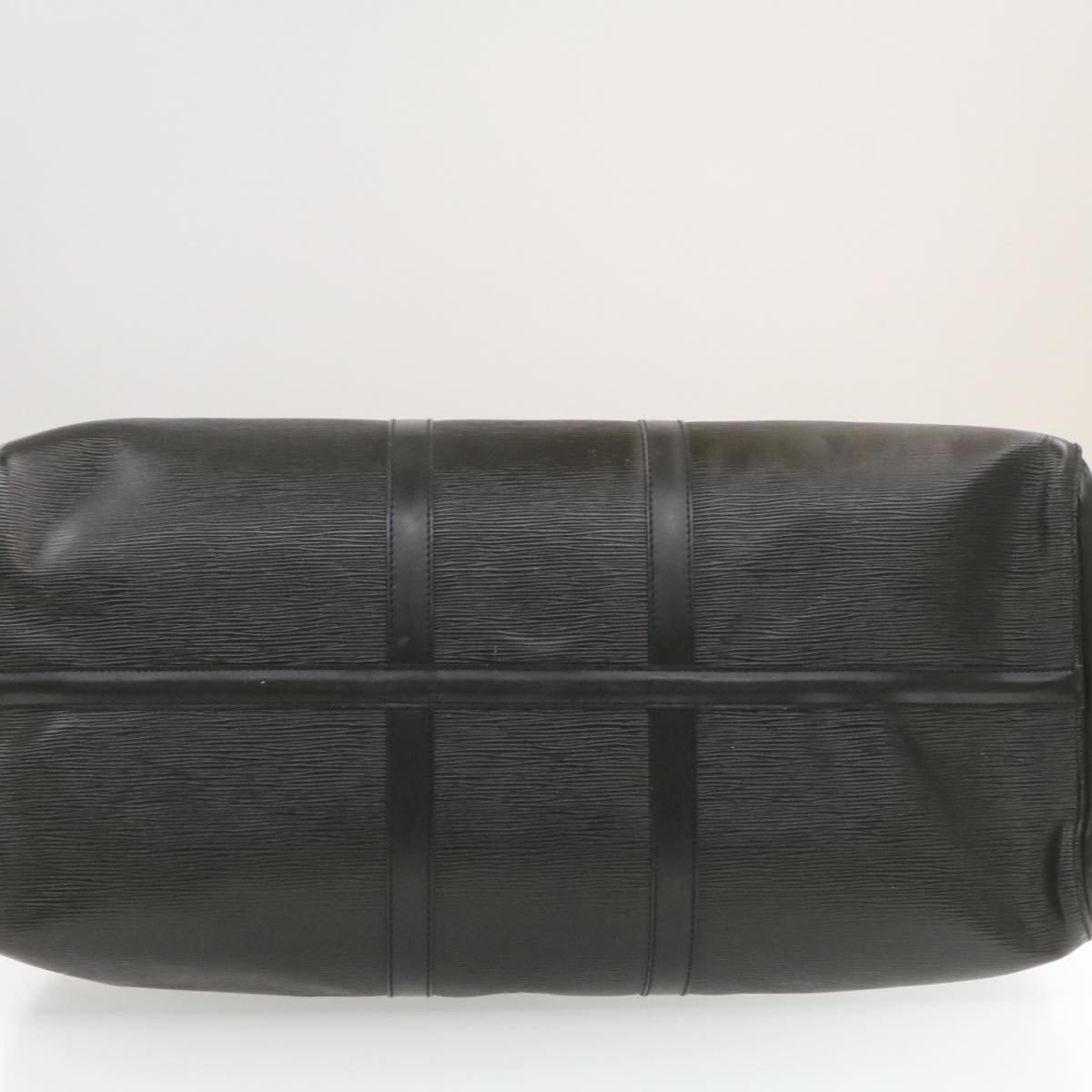 Louis Vuitton Epi Keepall 55 Boston Bag Black