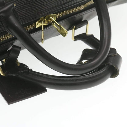Louis Vuitton Epi Keepall 55 Boston Bag Black