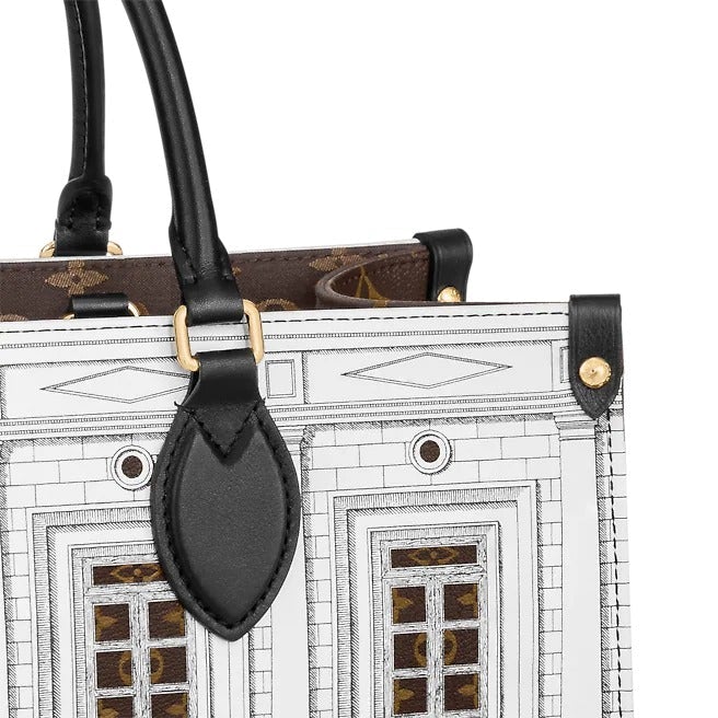 Louis Vuitton Onthego Mm - matte calfskin