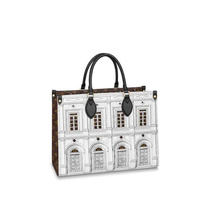 Louis Vuitton Onthego Mm - matte calfskin