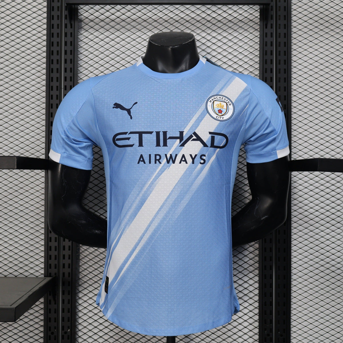 Manchester City 2025/26 Home Soccer Jersey – Player Edition