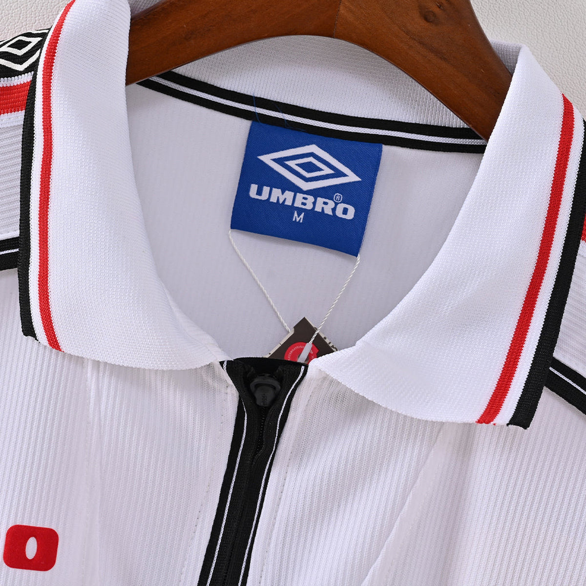 Manchester United 1998/99 Special Commerative White Soccer Jersey