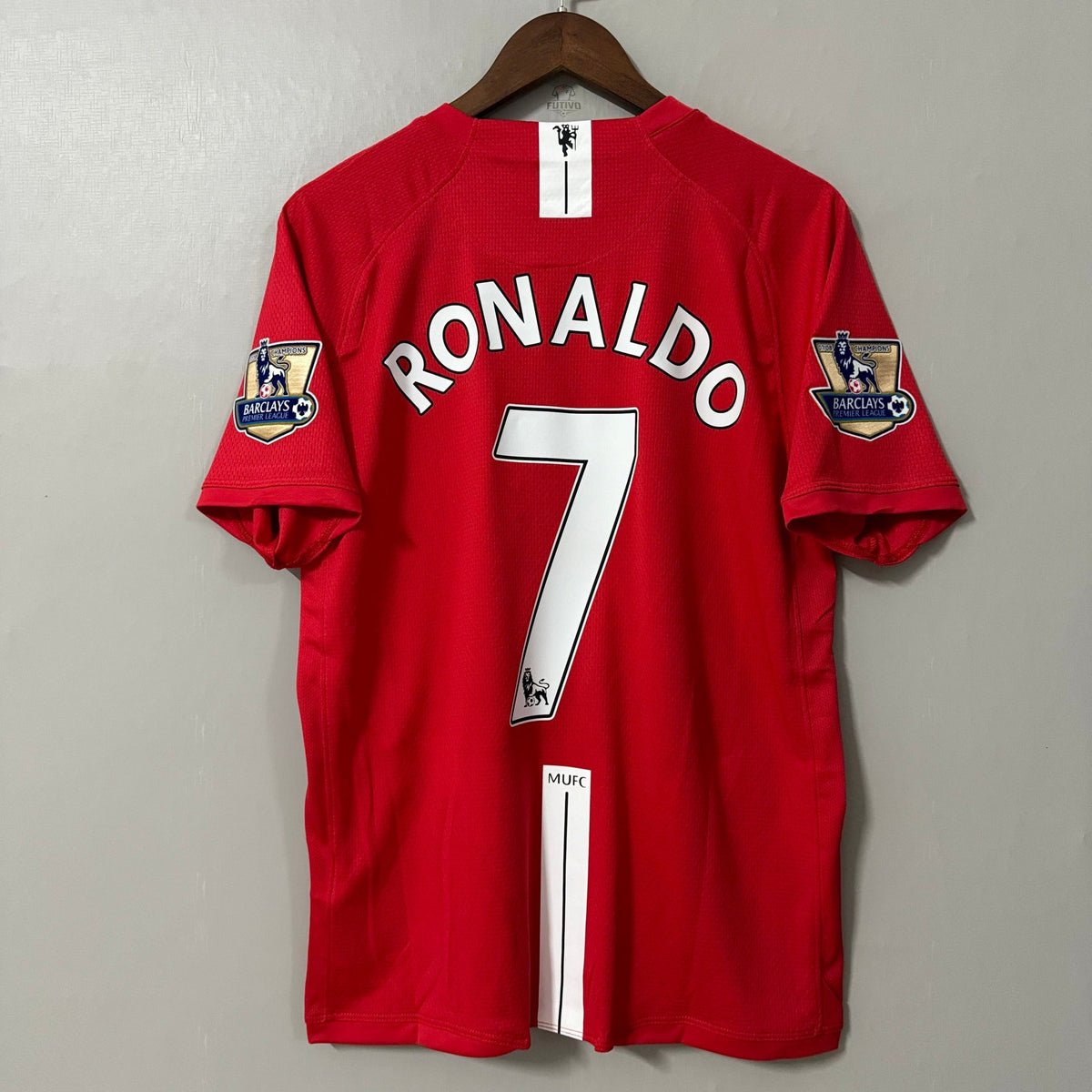 Manchester United 2007/08 Home (League) Retro Soccer Jersey