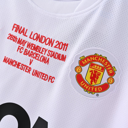 Manchester United 2010/11 Away (UCL Final) Retro Soccer Jersey