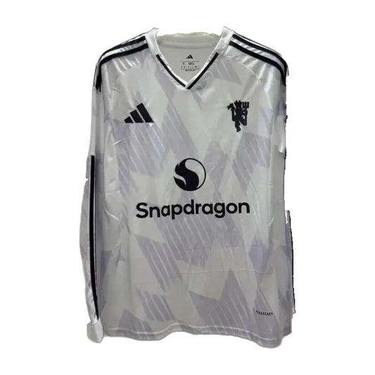 Manchester United 2025/26 Away Long-Sleeve Soccer Jersey – Fan Version
