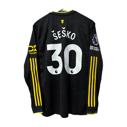 Manchester United 2025/26 Away (Third Kit) Long-Sleeve Soccer Jersey – Player Edition