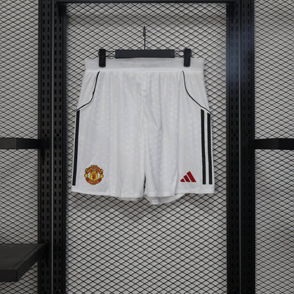 Manchester United 2025/26 Home Soccer Shorts – Player Edition