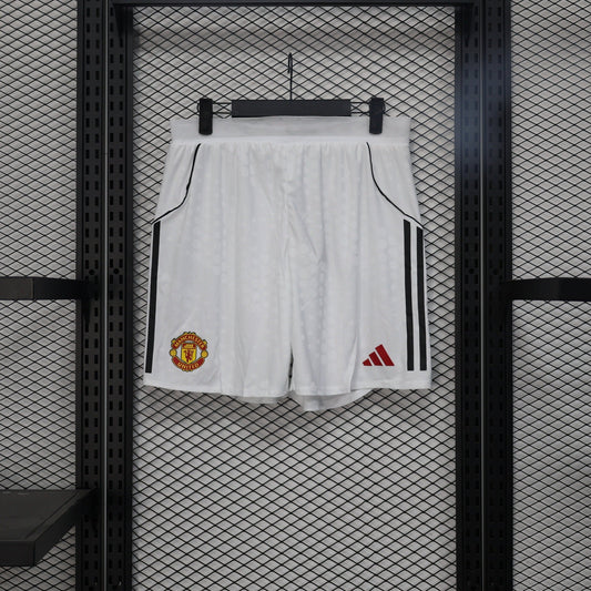 Manchester United 2025/26 Home Soccer Shorts – Player Edition