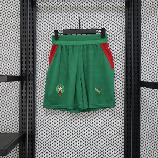 Morocco 2026/27 Home Soccer Shorts – Player Edition