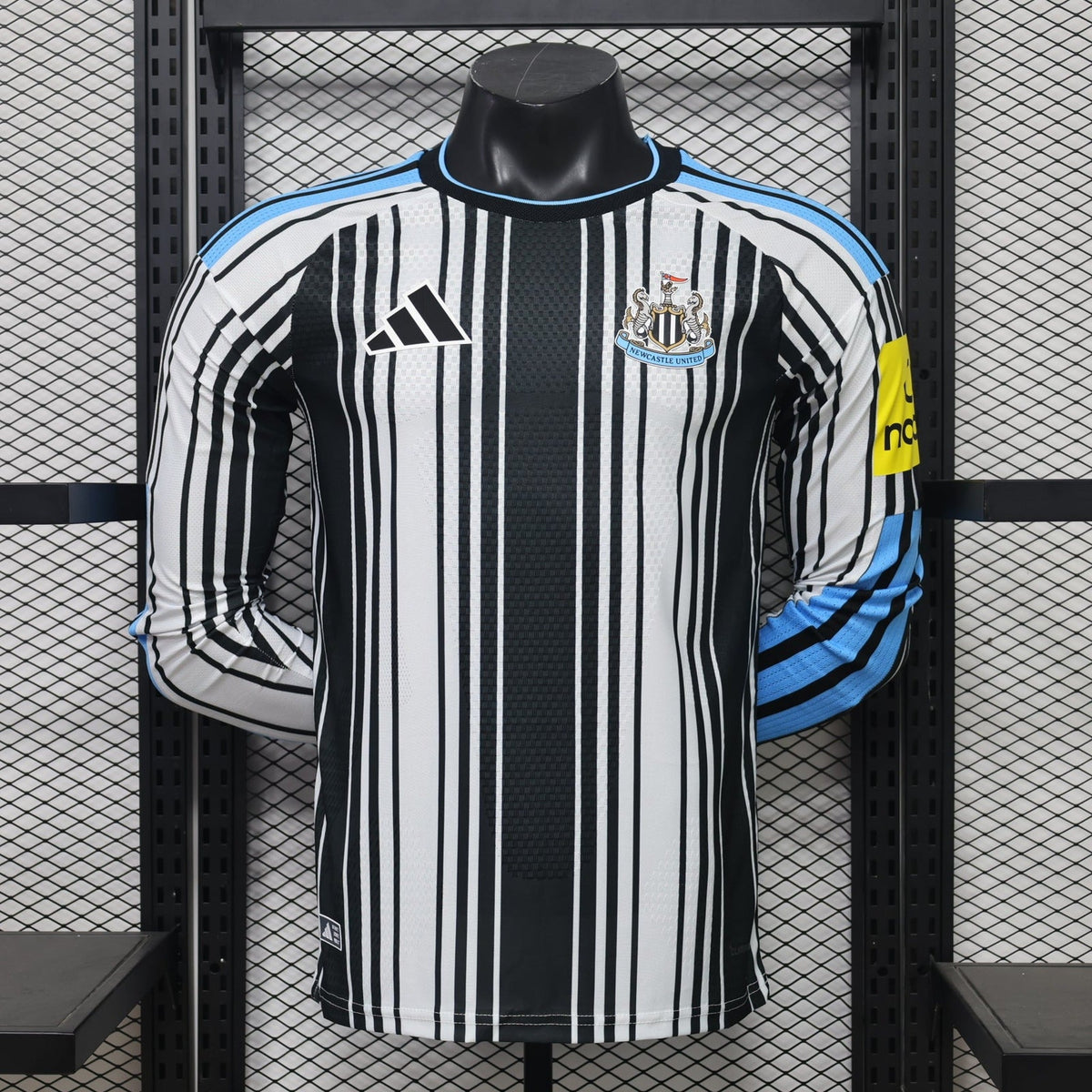 Newcastle United 2026/27 Home Long-Sleeve Soccer Jersey – Player Edition