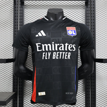 Olympique Lyon 2024/25 Away Soccer Jersey – Player Edition