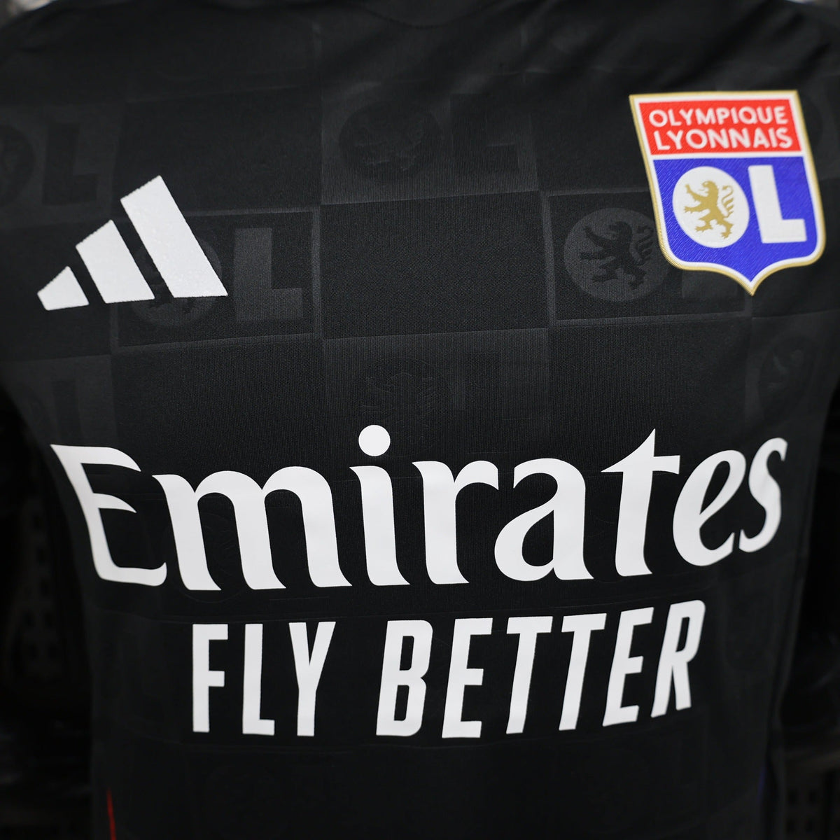 Olympique Lyon 2024/25 Away Soccer Jersey – Player Edition