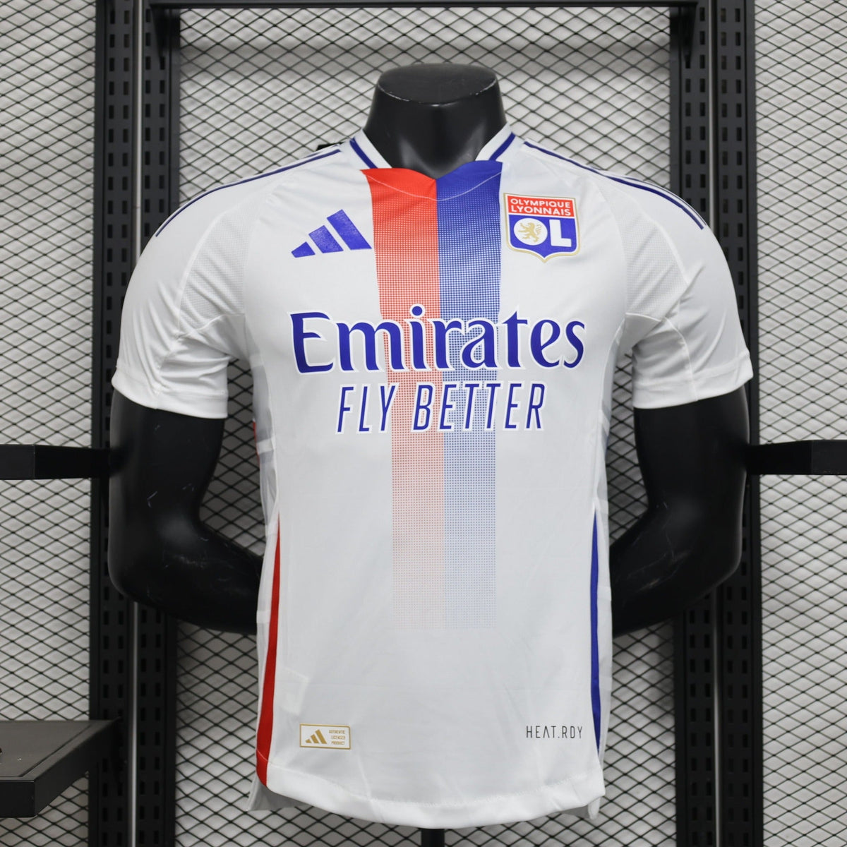Olympique Lyon 2024/25 Home Soccer Jersey – Player Edition