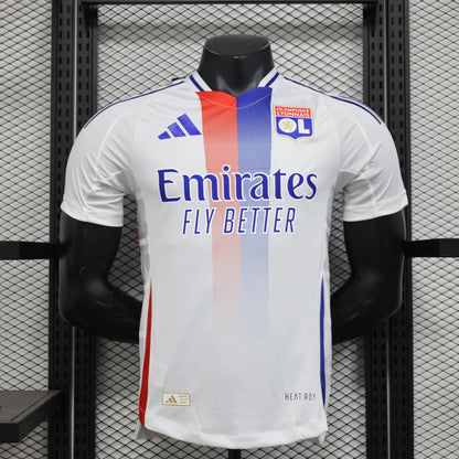 Olympique Lyon 2024/25 Home Soccer Jersey – Player Edition