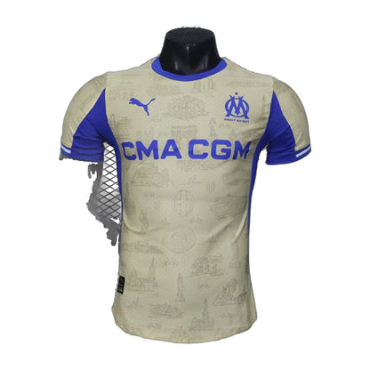 Olympique Marseille 2025/26 Away (Fourth Kit) Soccer Jersey – Player Edition