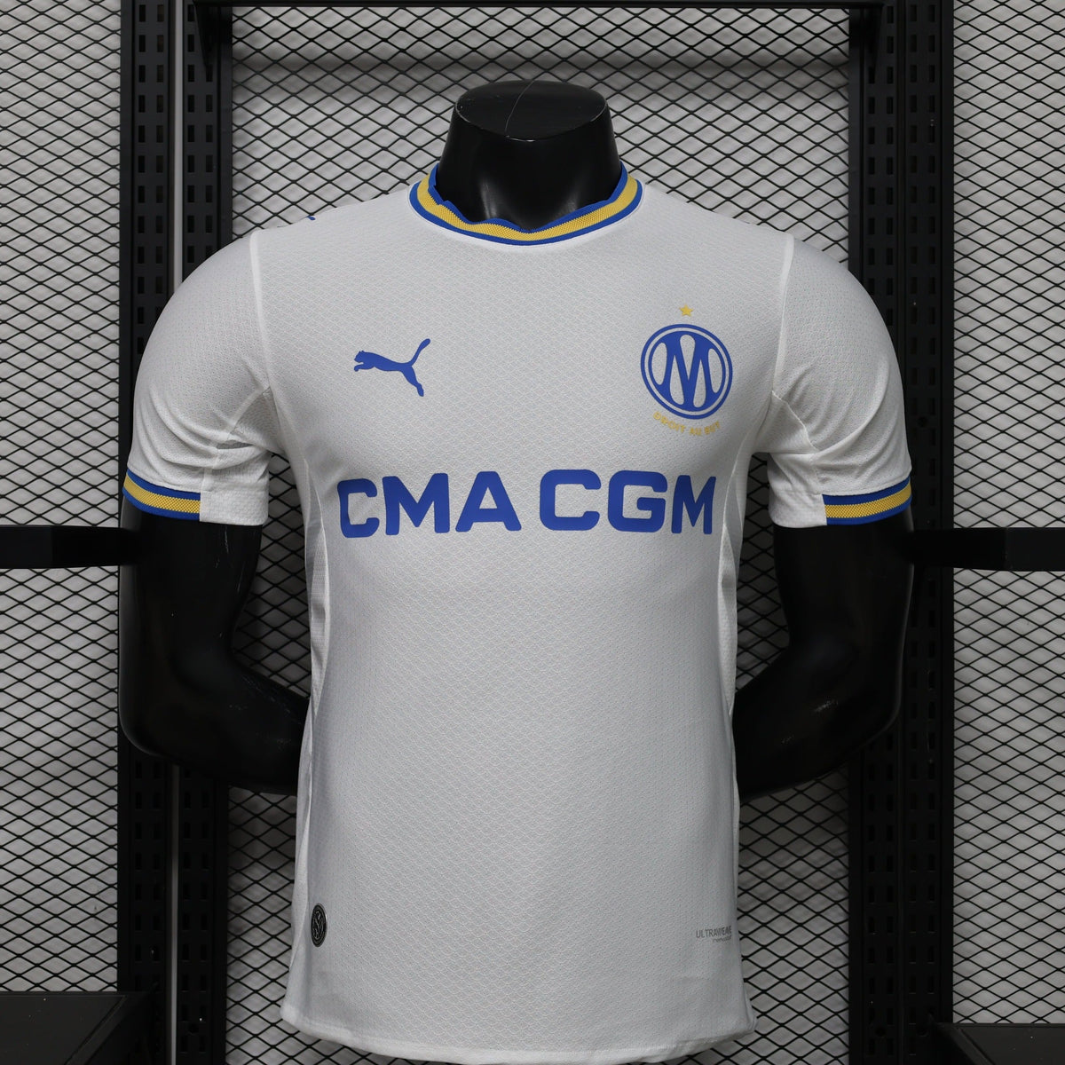 Olympique Marseille 2026/27 Home Soccer Jersey – Player Edition