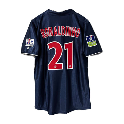 Paris Saint-Germain 2001/02 Home Retro Soccer Jersey