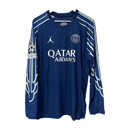 Paris Saint-Germain 2024/25 Away (Fourth Kit) Long-Sleeve Soccer Jersey – Player Edition