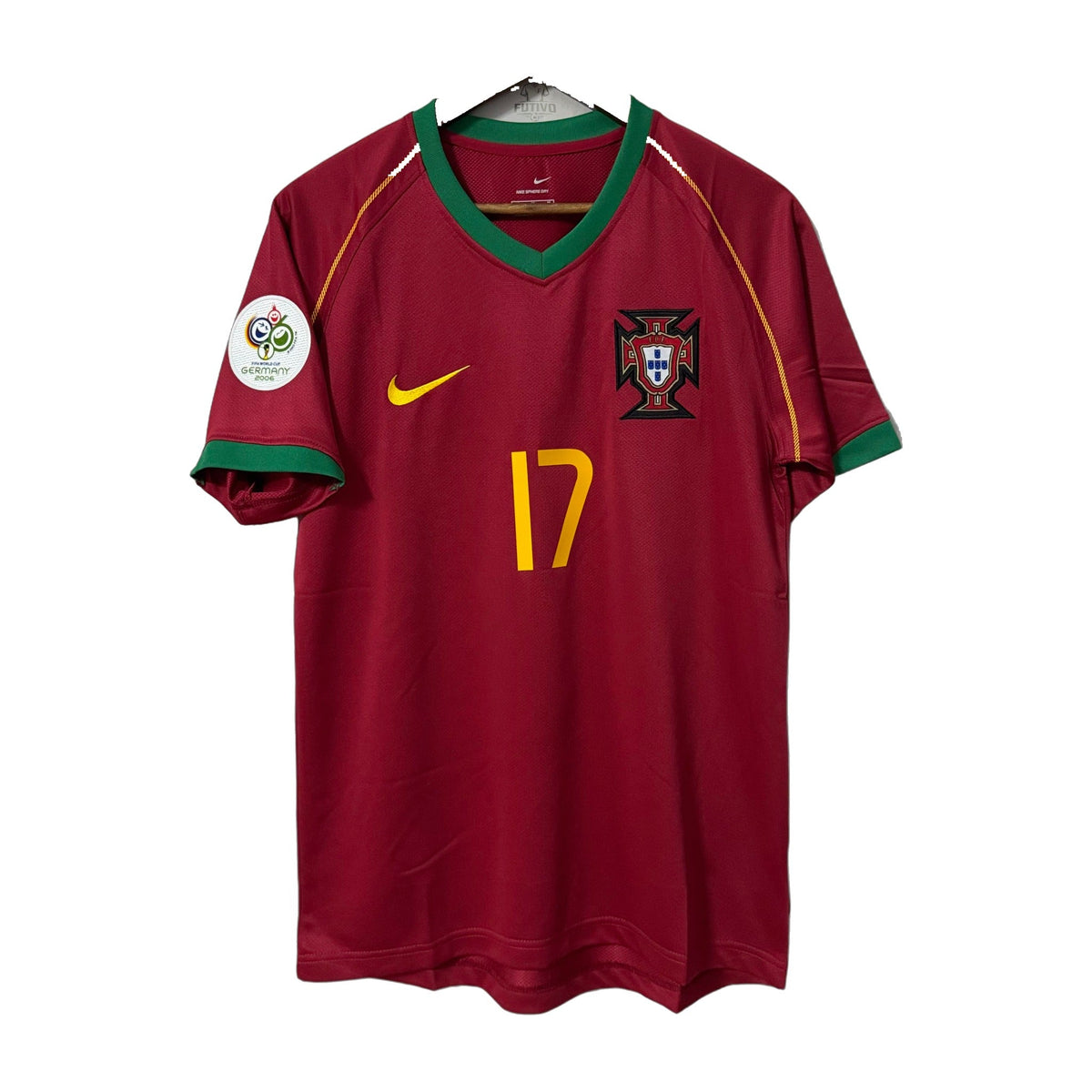 Portugal 2006 World Cup Home Retro Soccer Jersey