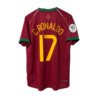 Portugal 2006 World Cup Home Retro Soccer Jersey