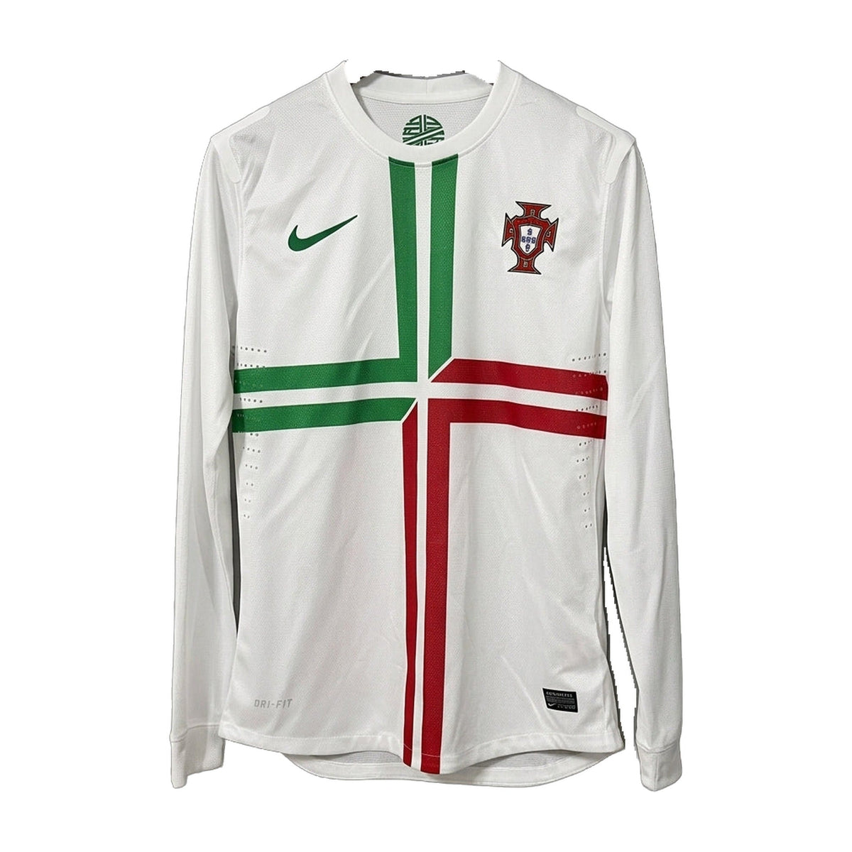 Portugal 2012 Away Long-Sleeve Retro Soccer Jersey – Player Edition
