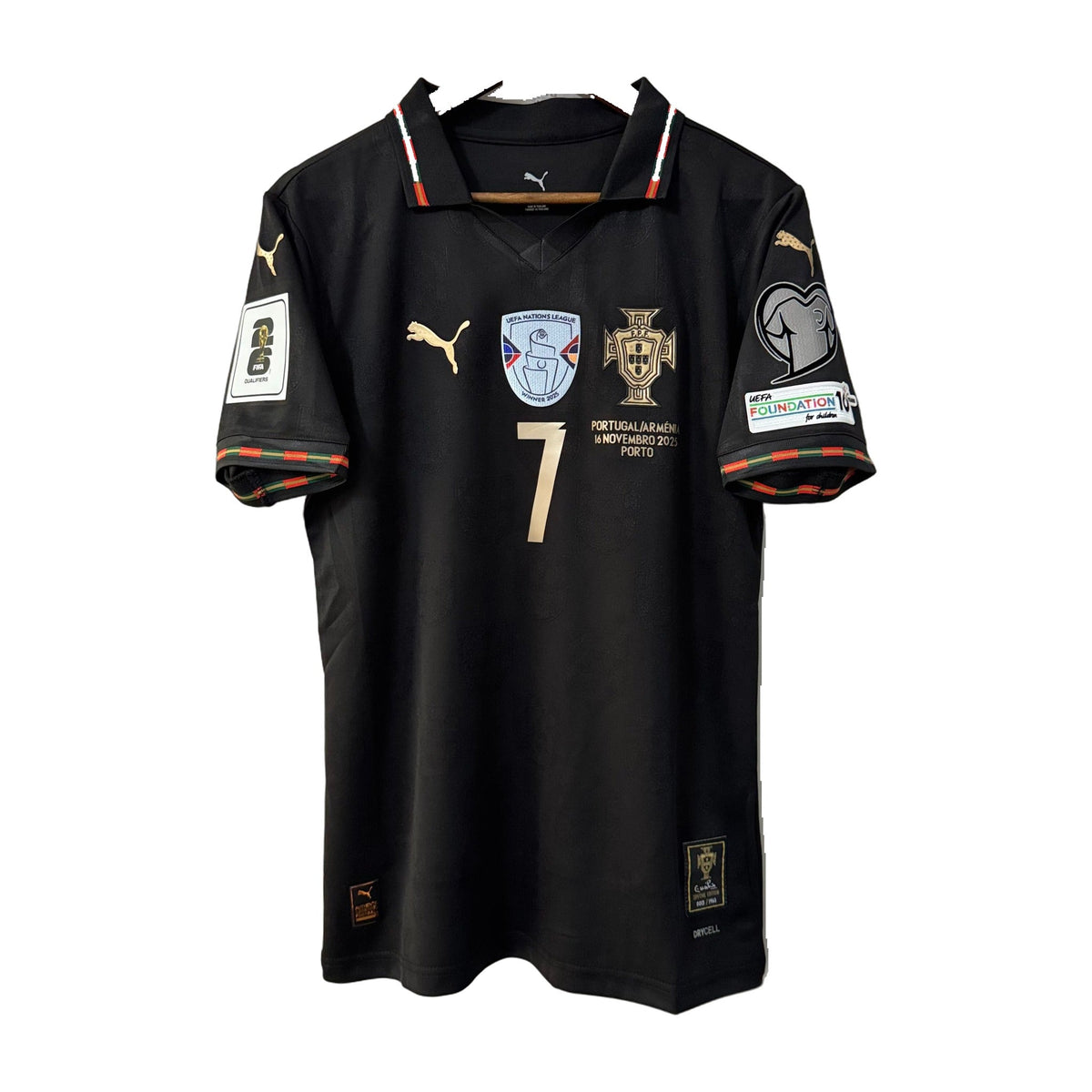 Portugal 2025/26 Eusébio Special Edition Soccer Jersey – Player Edition