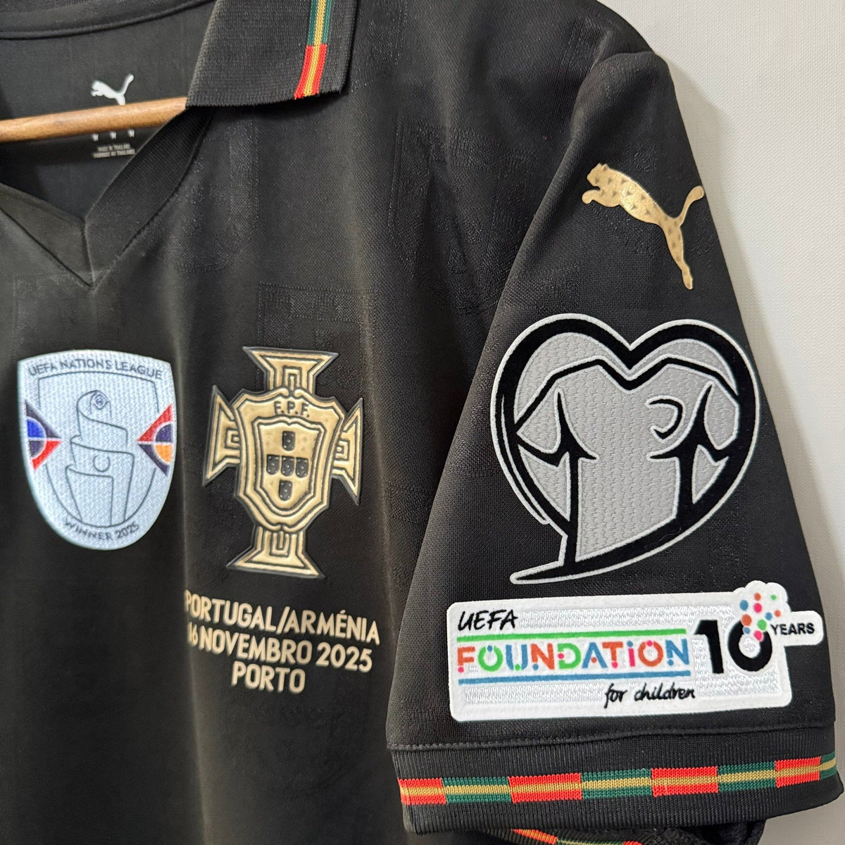 Portugal 2025/26 Eusébio Special Edition Soccer Jersey – Player Edition