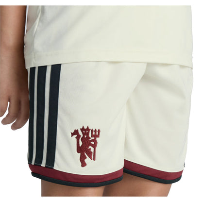 2026-2027 Man Utd Third Change Shorts (Ivory) - Kids